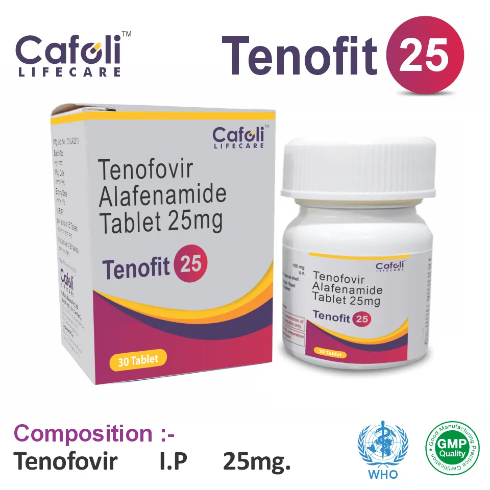 Tenofovir Alafenamide 25mg Tablet PCD Franchise Opportunity
